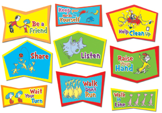 Picture of Dr. seuss classroom rules bb set