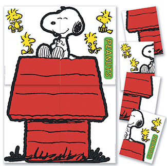 Picture of Giant character snoopy & dog house  bb set