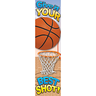Picture of Basketball motivational banner 4ft