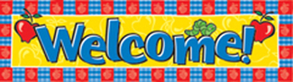 Picture of Banner welcome horizontal 45 x 12