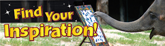 Picture of Find your inspiration jumbo banner