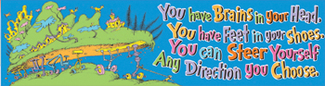 Picture of Seuss - oh the places youll go  banner classroom