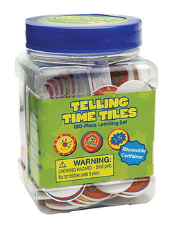 Picture of Tub of telling time chips  manipulatives