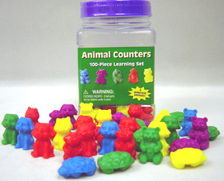 Picture of Animal counters tubbed