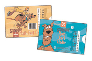 Picture of Math fact finder multiplication  division scooby doo slide chart