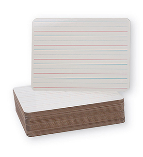 Picture of Double sided dry erase boards 24pk  9x12