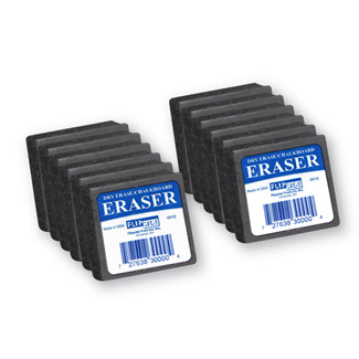 Picture of Flipside student eraser 12pk class  pack 2x2