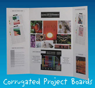 Picture of Project boards assorted 9-pk 1 each  of 9 colors