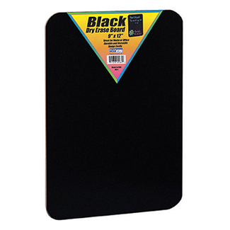 Picture of Black dry erase boards 9 x 12