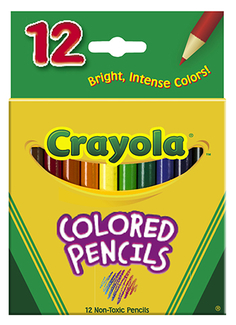 Picture of Colored pencils 12ct half length