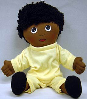 Picture of Dolls black boy doll sweat suit
