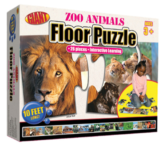 Picture of Zoo animals puzzle ages 3-6