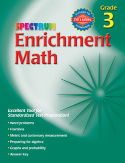 Picture of Spectrum enrichment math gr 3