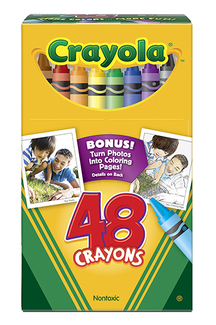 Picture of Crayola regular size crayon 48pk