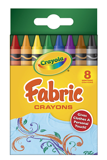 Picture of Crayola fabric crayons 8pk