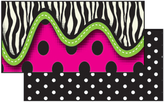Picture of Zebra double-sided border