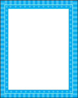 Picture of Blue sassy solids chart