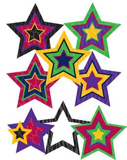 Picture of Pop outs with pizzazz sassy animal  stars