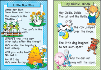 Picture of Sing & read nursery rhyme poster  pals
