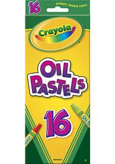 Picture of Crayola oil pastels 16 color set