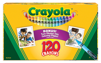 Picture of Non peggable crayons 120ct