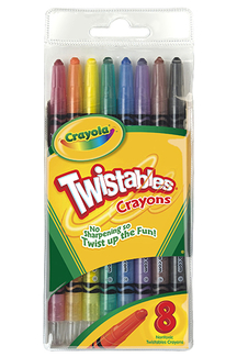 Picture of Crayola twistables crayons 8 ct