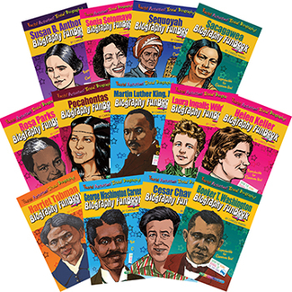 Picture of Biography funbooks women &  minorities who shaped our nation