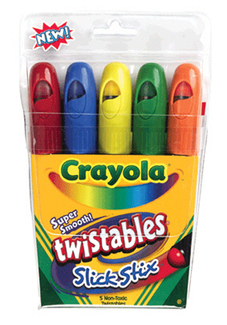 Picture of Crayola twistables crayons slick