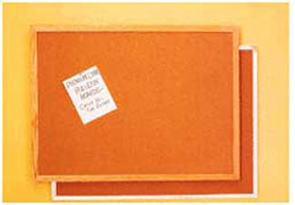 Picture of Cork bulletin boards 24x36