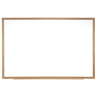 Picture of Melamine markerboard 18x24 w/ wood  frame