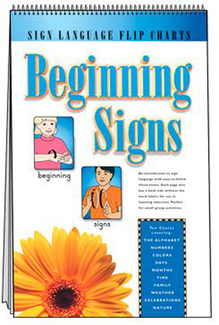 Picture of Sign language flip charts beginning  signs