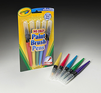 Picture of 5 count paint brush pens