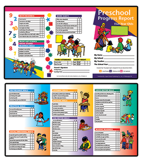 Picture of Preschool progress report 10pk age5