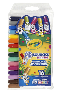 Picture of 16 ct pip squeaks skinnies markers