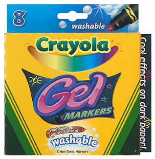 Picture of Crayola 8ct gel fx washable markers