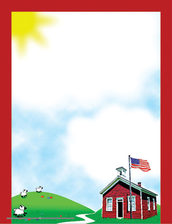 Picture of Schoolhouse border