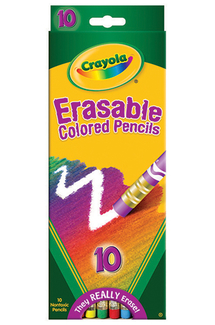 Picture of Erasable colored pencils 10 color  set