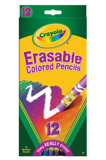 Picture of Erasable colored pencils 12 ct