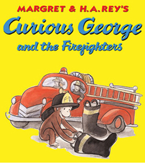 Picture of Curious george and the firefighters
