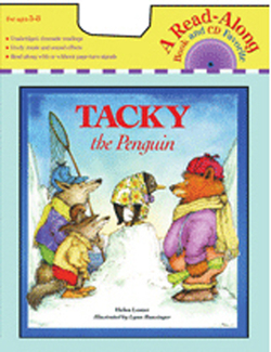 Picture of Carry along book & cd tacky the  penguin