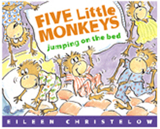 Picture of Five little monkeys jumping