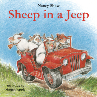Picture of Sheep in a jeep big book