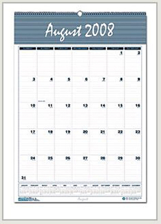 Picture of Bar harbor academic wall calendar  22 x 31 1/4