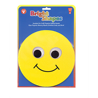 Picture of 6in smiley face classroom accents  30pk
