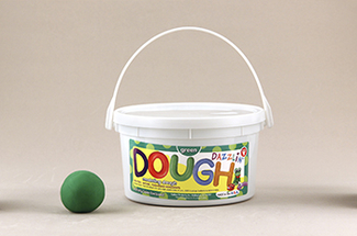 Picture of Dazzlin dough green 3 lb tub