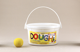 Picture of Dazzlin dough yellow 3 lb tub
