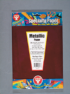 Picture of Metallic paper 10pk asst colors