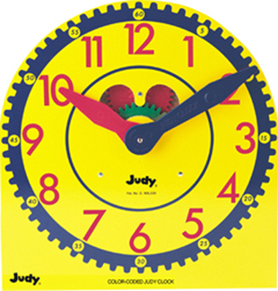 Picture of Color-coded judy clock