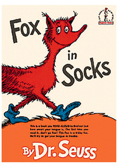 Picture of Fox in socks