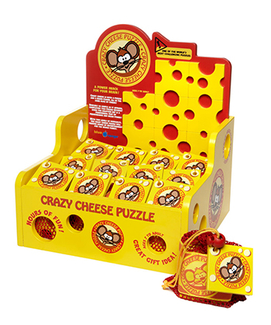 Picture of Rack pop crazy cheese display with  12 games